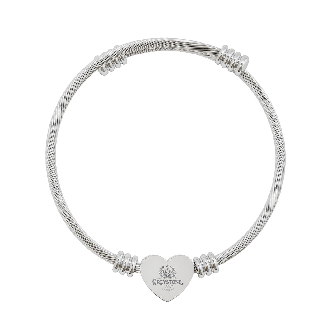 Le Bracelet "Greystone Heart Memoir" (Souvenir de Cœur)