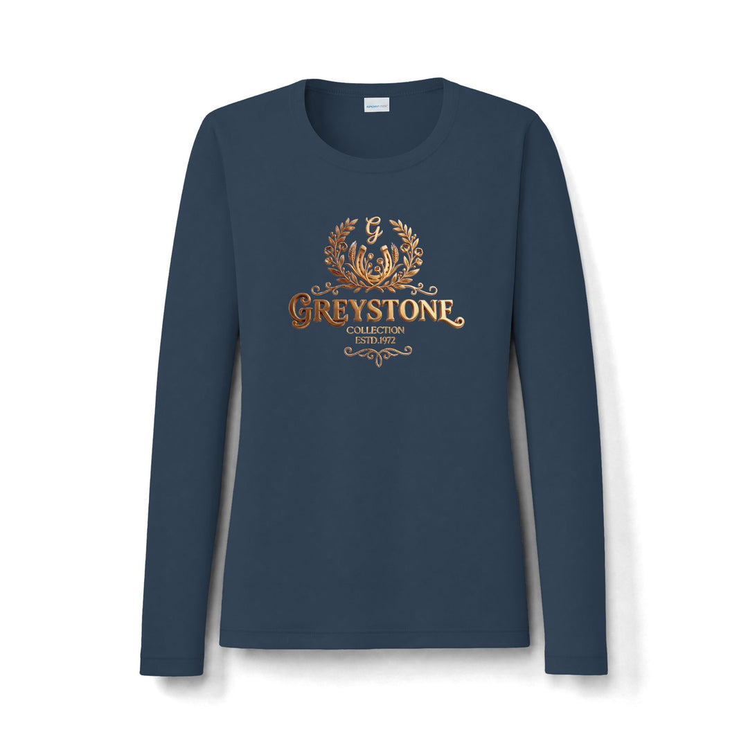 Le T-shirt à Manches Longues Anti-UV "Greystone" pour Femme