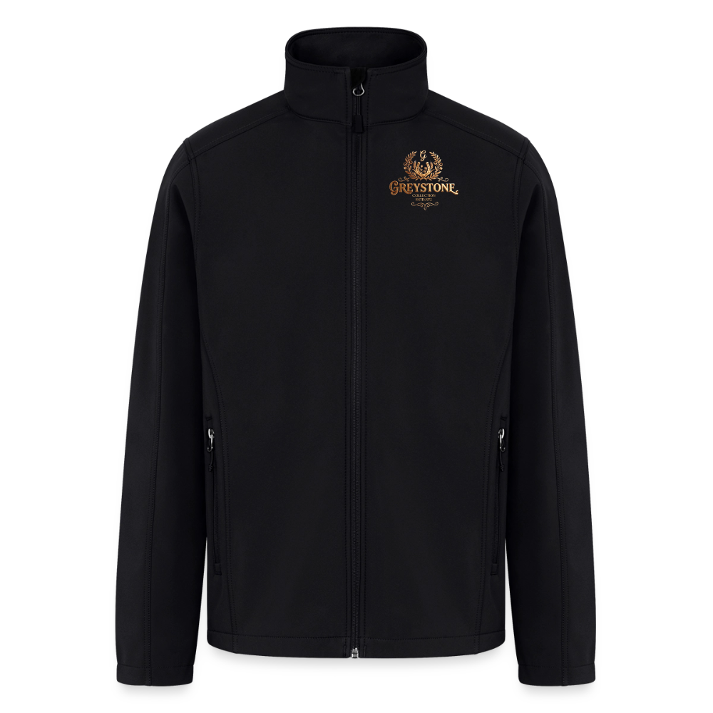 La Veste Softshell Homme "Greystone" - black