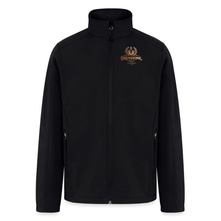 La Veste Softshell Homme "Greystone" - black