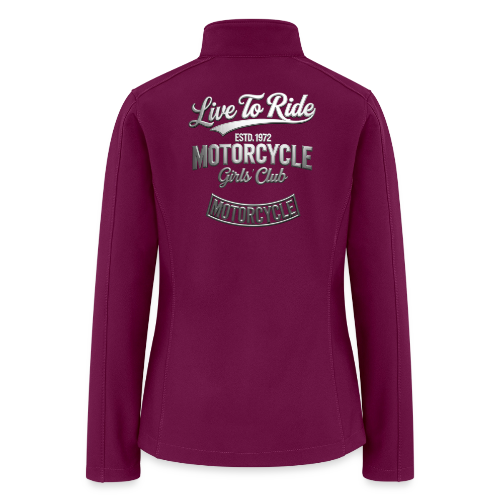 La Veste Softshell Souple - raspberry