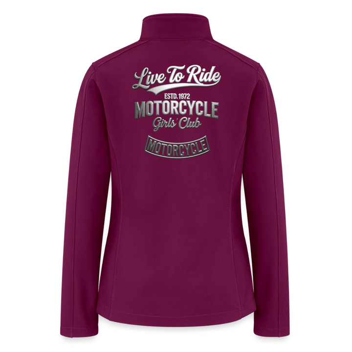 La Veste Softshell Souple - raspberry