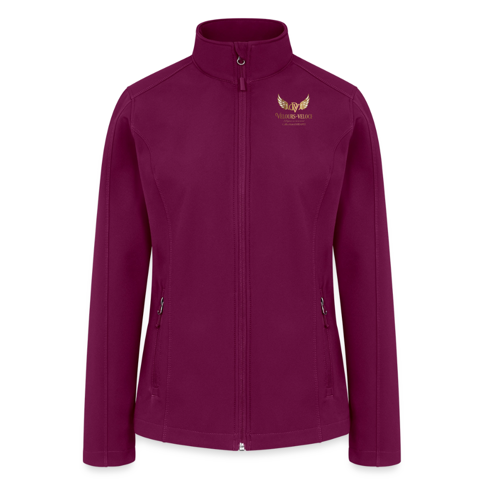 La Veste Softshell Souple PCVV - raspberry