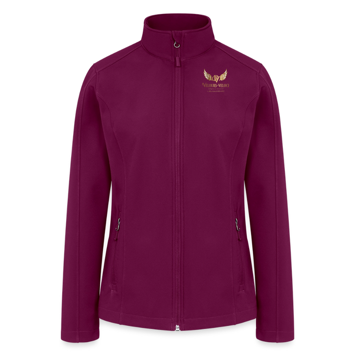 La Veste Softshell Souple PCVV - raspberry
