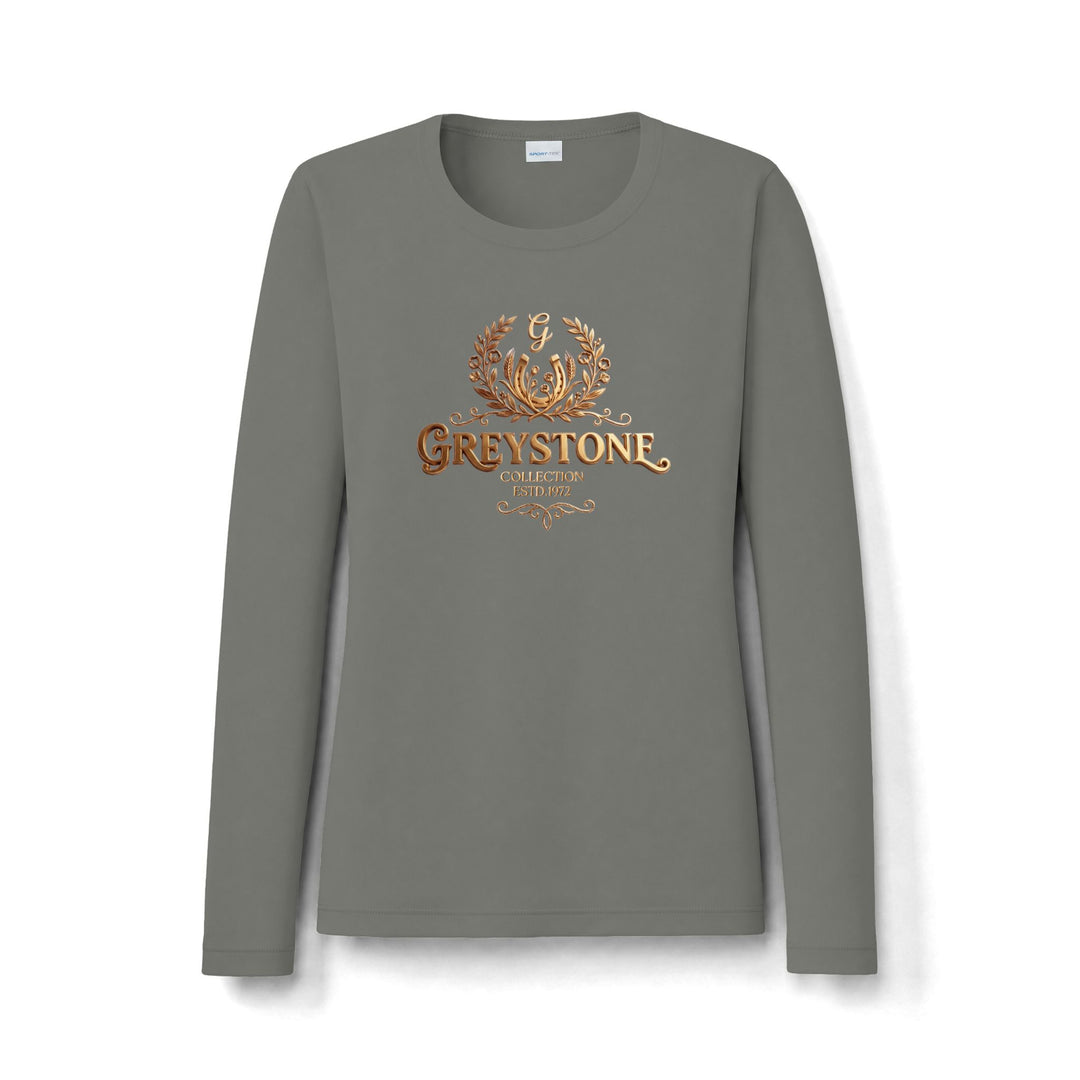 Le T-shirt à Manches Longues Anti-UV "Greystone" pour Femme