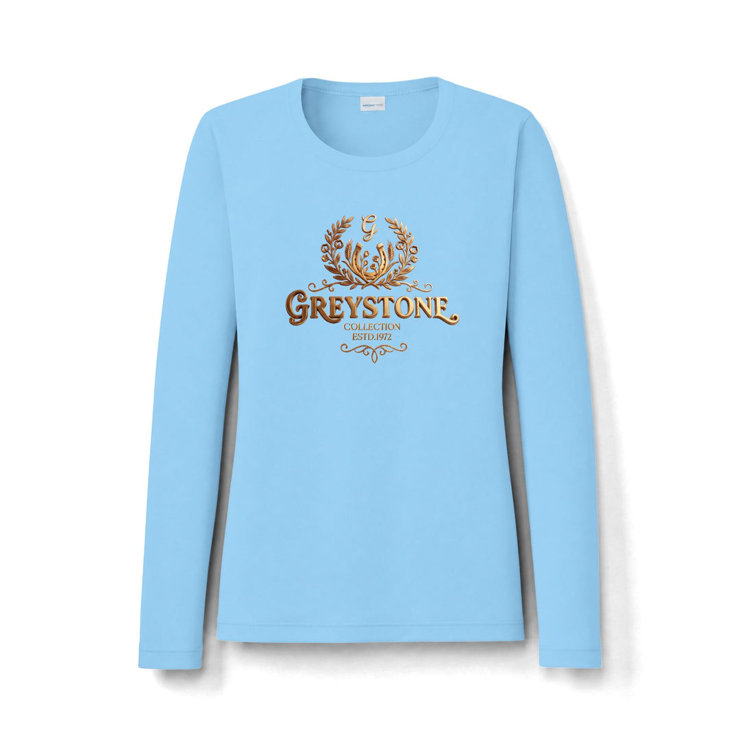 Le T-shirt à Manches Longues Anti-UV "Greystone" pour Femme