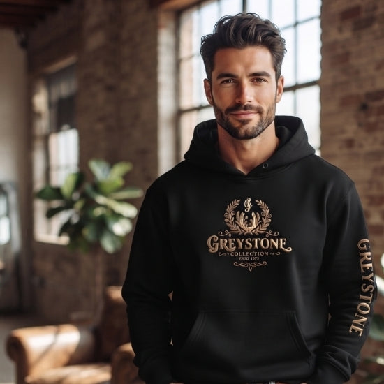 Le Hoodie Signature "Greystone "