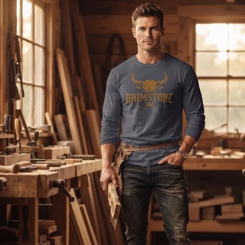 Le Tee-Shirt « Heritage Raw » — Collection Brimstone®