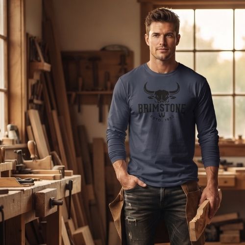 Le Tee-Shirt « Heritage Raw » — Collection Brimstone®